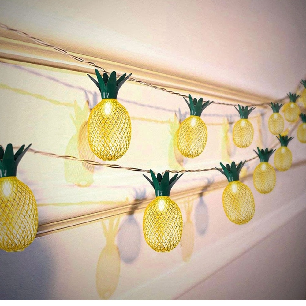 Set of 2 Pineapple String Lights